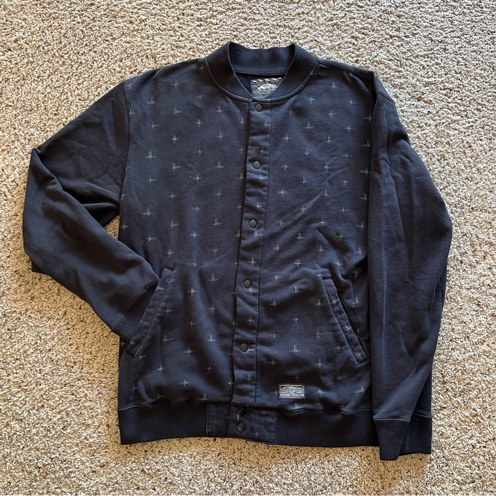 Vans letterman style jacket-XL